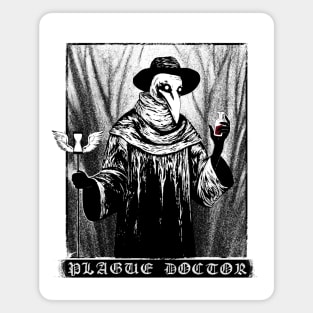 plague doctor mask Magnet